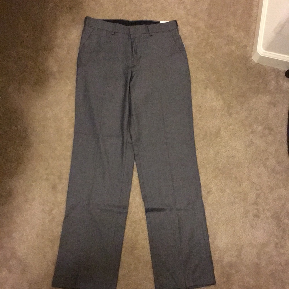 Apt 9 grey dress pants, brand new!